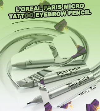 Loreal brow micro tattoo