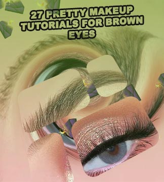 Natural eyeshadow looks for brown eyes